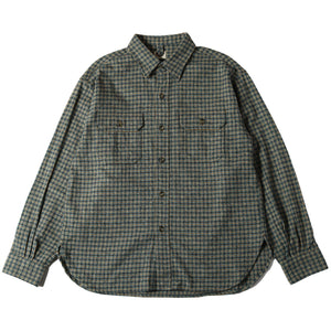 
                  
                    Load image into gallery viewer 40s Worker Tweed Flannel Shirt BR-24449
                  
                