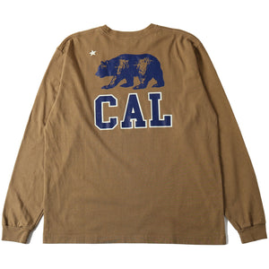 
                  
                    Load image into gallery viewer 【Official website pre-sale】16/- All Time Print L/S T-shirt【Cal Bear】BR-24493
                  
                