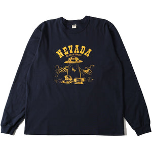 
                  
                    Load image into gallery viewer 【Official website pre-sale】16/- All Time Print L/S T-shirt【NEVADA】BR-24494
                  
                