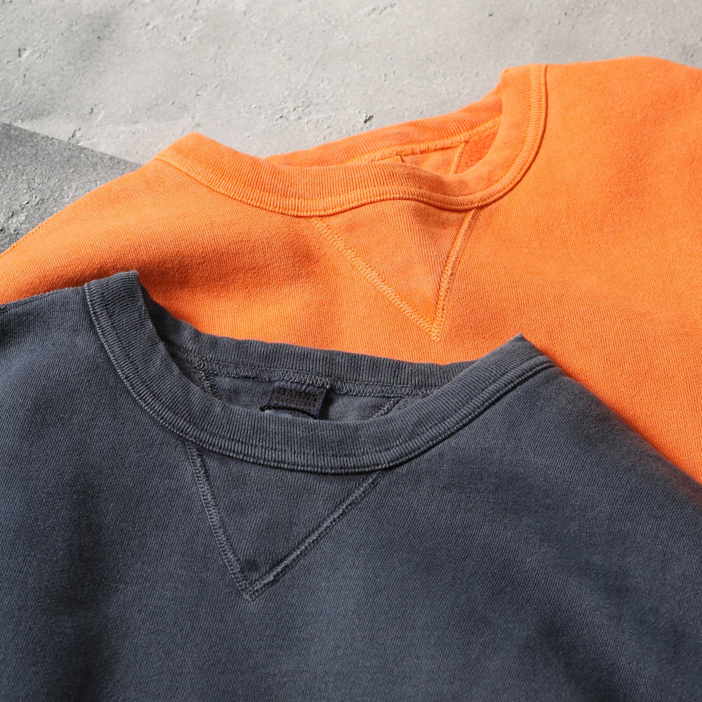 
                  
                    Load image into gallery viewer 【2023 A/W new color】“STANDARD” COZUN Double V Gusset Sweatshirt【pigment】BR-3000PG
                  
                