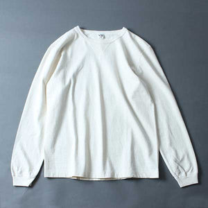 
                  
                    Load image into gallery viewer 【XXL size added】“STANDARD” COZUN HEAVY WEIGHT DOUBLE V-GAZETTE LONG T-SHIRT
                  
                