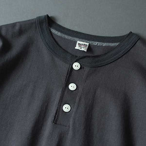 
                  
                    Load image into gallery viewer “STANDARD” COZUN HEAVY WEIGHT HENRY NECK LONG T-SHIRT
                  
                