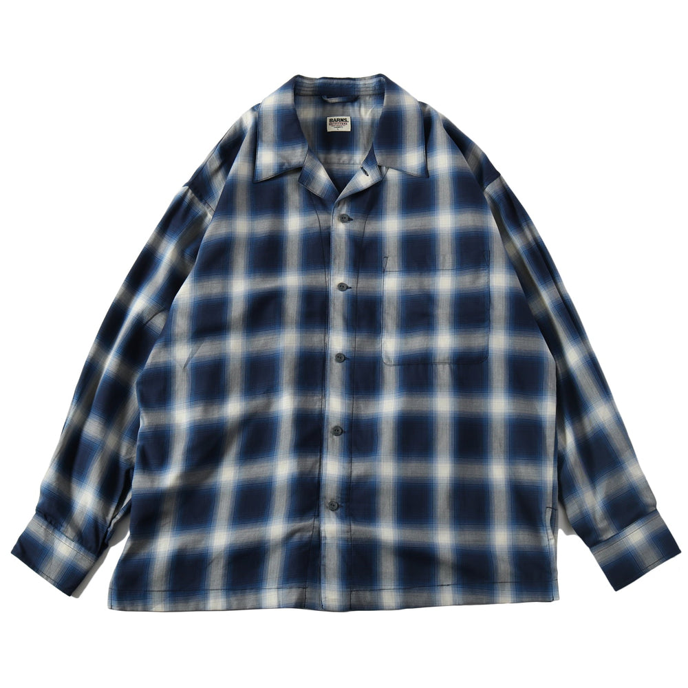 Ombre Check Shirt BR-24140 – BARNS OUTFITTERS