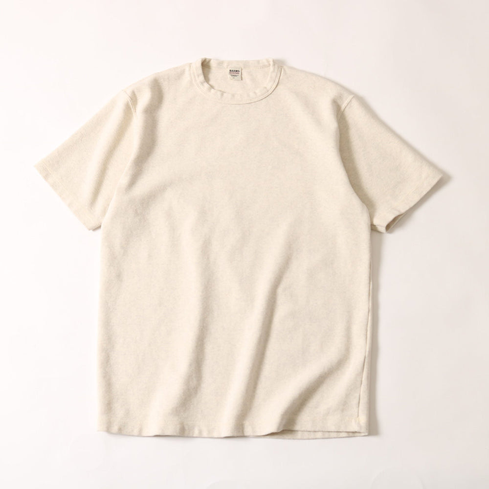 
                  
                    Load image into gallery viewer 【Addition of standard color】Stretch spun milled fabric Short sleeve T-shirt BR-8314
                  
                