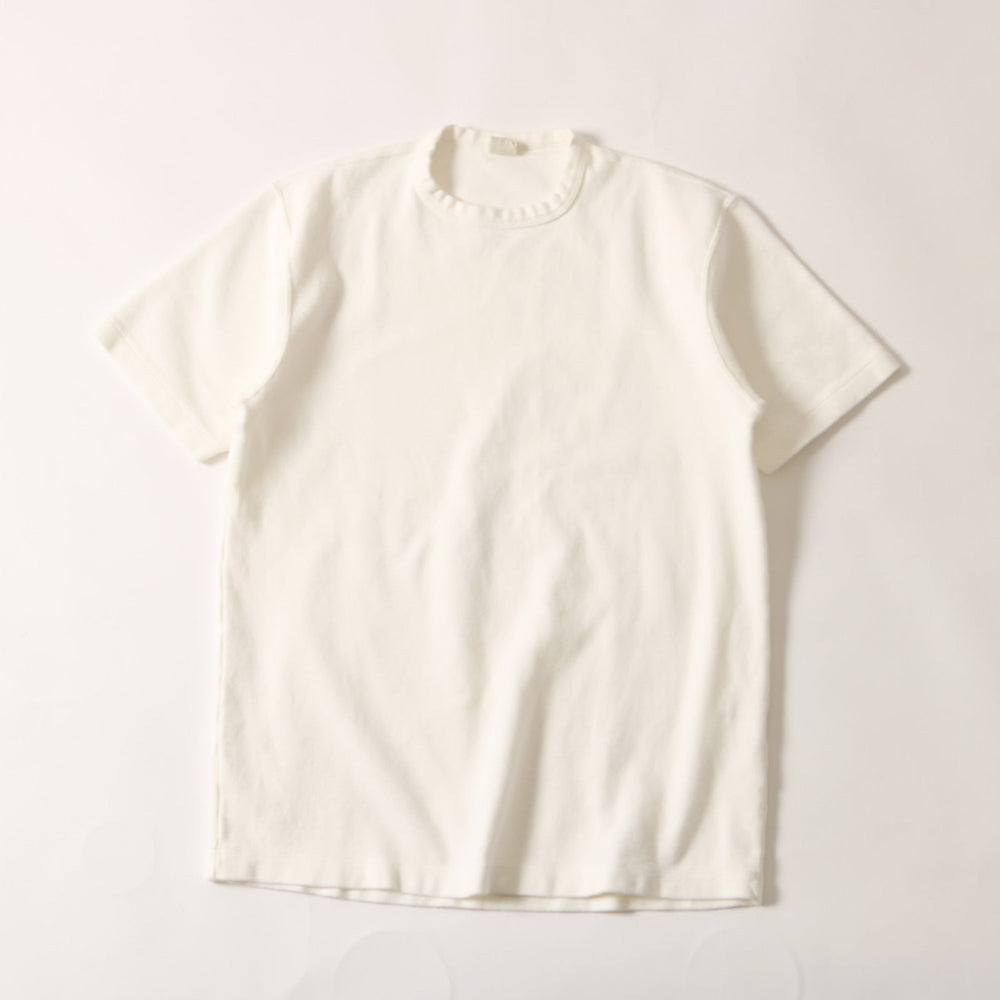 
                  
                    Load image into gallery viewer 【Addition of standard color】Stretch spun milled fabric Short sleeve T-shirt BR-8314
                  
                