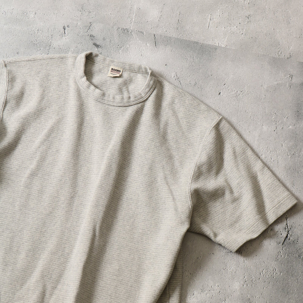 
                  
                    Load image into gallery viewer 【Addition of standard color】Stretch spun milled fabric Short sleeve T-shirt BR-8314
                  
                