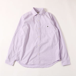 
                  
                    Load image into gallery viewer 【Stitching, dyeing, and washing】Small Collar B.D. Oxford Button Down Shirt
                  
                