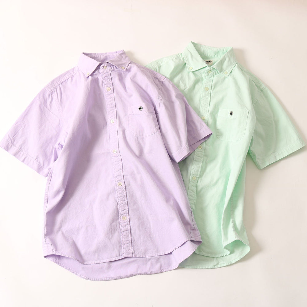 
                  
                    Load image into gallery viewer 【2023 summer new color】Small Collar B.D. Oxford Short Sleeve Button Down Shirt
                  
                