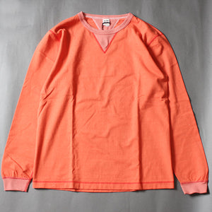 
                  
                    Load image into gallery viewer 【XXL size added】“STANDARD” COZUN HEAVY WEIGHT DOUBLE V-GAZETTE LONG T-SHIRT
                  
                