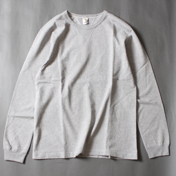
                  
                    Load image into gallery viewer 【XXL size added】“STANDARD” COZUN HEAVY WEIGHT DOUBLE V-GAZETTE LONG T-SHIRT
                  
                