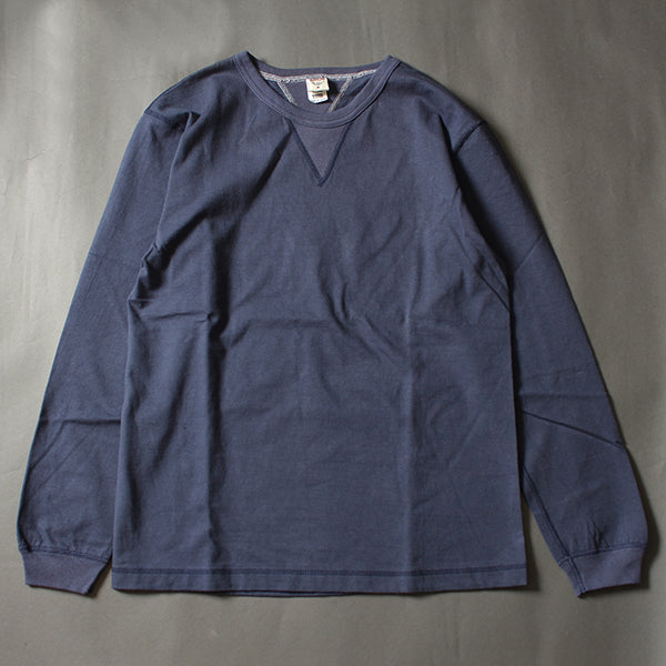 
                  
                    Load image into gallery viewer 【XXL size added】“STANDARD” COZUN HEAVY WEIGHT DOUBLE V-GAZETTE LONG T-SHIRT
                  
                